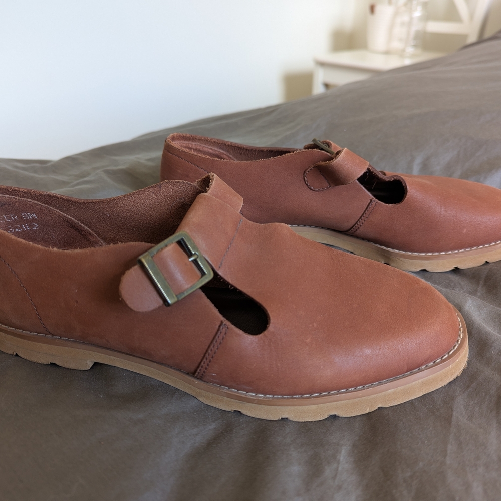 Brown Leather Women's Shoes